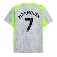 Manchester City Omar Marmoush #7 Tretí futbalový dres 2025-26 Krátky Rukáv